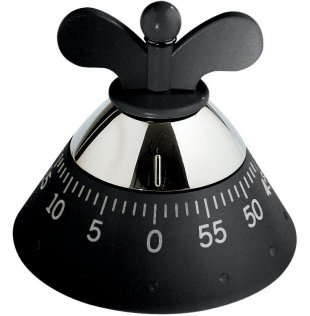 Alessi Michael Graves Kitchen Timer Black