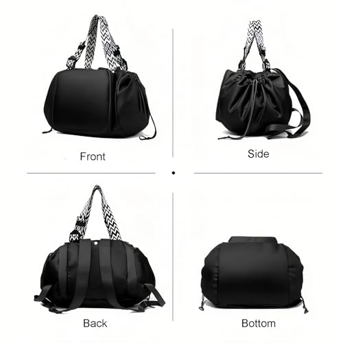 Bolso Tote Grande con Múltiples Bolsillos miniatura 3