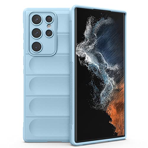Coque antichoc Samsung A52S 5G bleu clair évite les bris d'écran