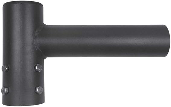 Single Spoke Bracket Tenon Adaptor 2-3/8in Pole Top Mount Bronze Finish
