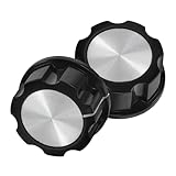 ELAYARD 2 piezas Perillas de Control para Cocina de Botones Giratorios Compatibles con Horno Freidora y Estufa de Gas Repuesto Fácil de Instalar para Temporizador y Control de Cocción