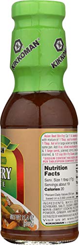 Kikkoman Preservative Free Stir Fry Sauce Marinades And Sauce, 11.4 Oz #TOP5