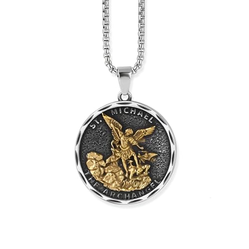 Collier Saint Michel argent 925, le cadeau de protection spirituelle idéal