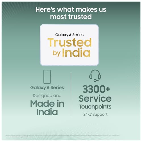 Image of Samsung Galaxy A56 5G (Awesome Olive, 8GB, 128GB) | Segment Most Complete Triple Camera | AI Editing | 4nm Processor | sAMOLED Display| Gorilla Glass Victus+| 5 Gen OS Upgrades