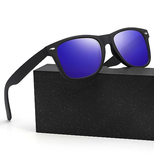 Image of Sunglasses Men-Ultra Light Rectangular Polarized Sunglasses for Women, UV400 Protection, Polarized Ultraviolet Protection, Driving, Fishing, Running