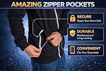 Karuka Villageleaf Neck Warmer Cross Trainer Hoodie for Men – Soft Velvet Fleece Full Zip Athletic Sweatshirt
