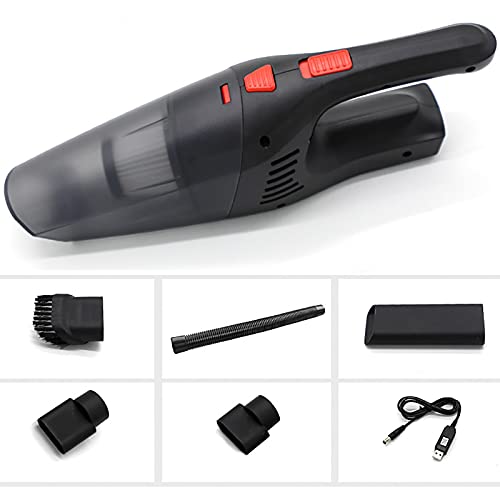 inChengGouFouX Lichtgewicht Auto Stofzuiger Auto Draagbare Nat en Droog Stofzuiger Handheld Auto Stofzuiger Duurzaam… - Image 3