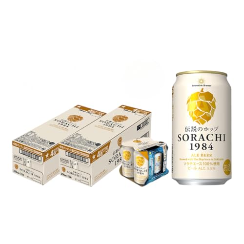 炭酸水 500ml × 24本 北海道富良野ホップ炭酸水+ビール SORACHI1984 350ml × 24缶 ポッカサッポロ 無糖 炭酸飲料 伝説のホップ ソラチエース ソラチ 1984 サッポロビール 地ビール お酒 (有)リカーショップかまだ 北海道 上富良野町