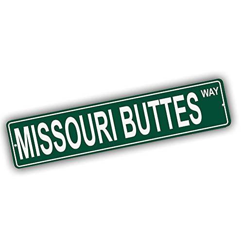 Brotherhood Aluminum Street Marker for Missouri Buttes - Wyoming Wall Decor