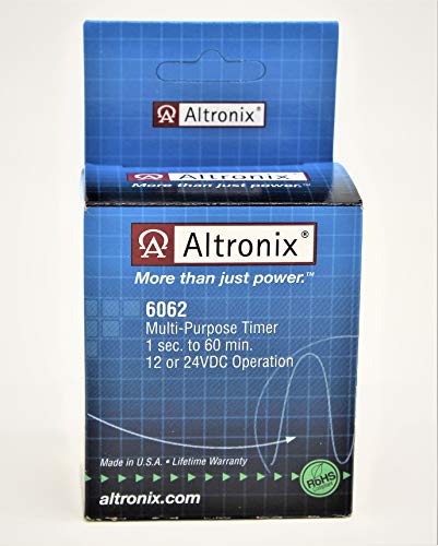 Altronix 6062 Multi-Function Timer temporisateur flexible pour circuits 12V 24V