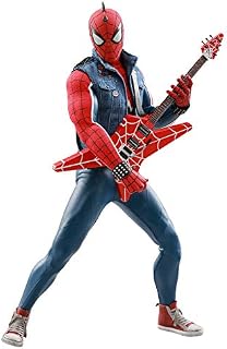 Hot Toys Marvel's Spider-Man VGM32 Spider-Man (Spider-Punk Suit) 1/6 Scale 12" Action Figure