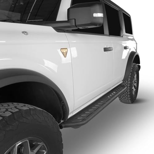 Estribos laterales para Ford Bronco 2021-2026 acero robusto miniatura 2