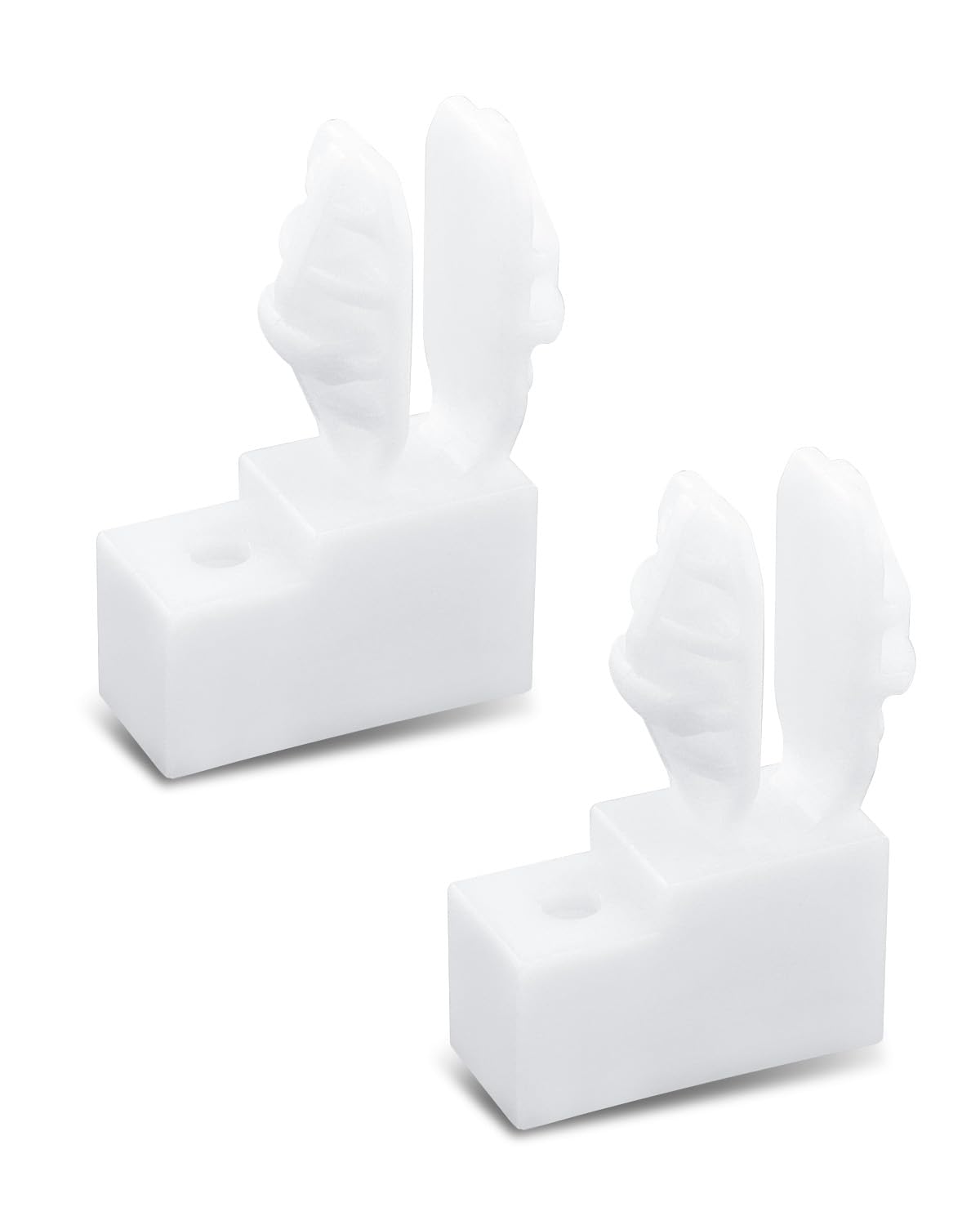 2 Pcs Refrigerator Toe Grille Clip 4930JJ2021A Fit for LG Electronics Models Replace 1266831 Refrigerators Lower Cover Holder