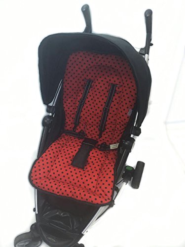 Capa para Carrinho, Alan Pierre Baby, Vermelho e Preto