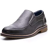 Alpine Swiss Carter Mens Slip On Loafers Snakeskin Dress Shoes Gray 7 M US