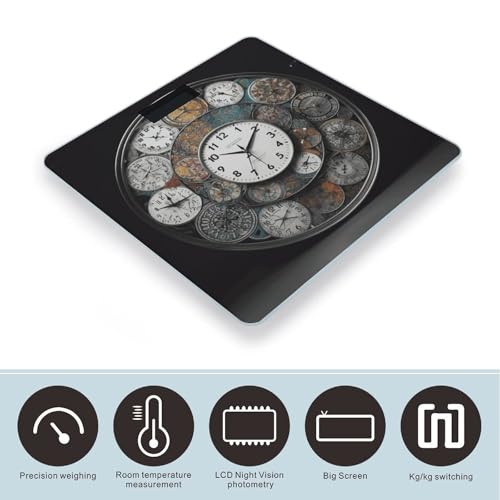 Báscula Digital para Cuerpo con Pantalla LED y 4 Sensores miniatura 3