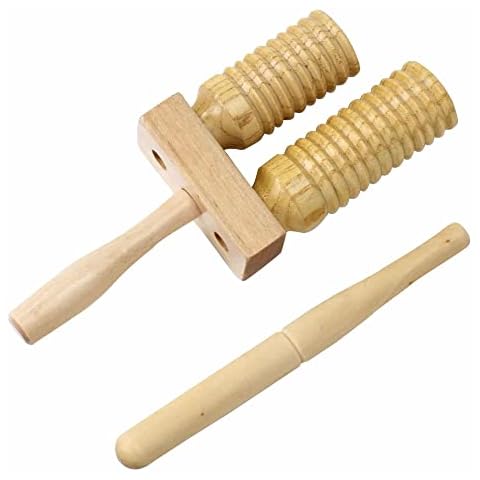 XDrum A366 Wood Agogo Nature con superficie ondulada Cover