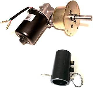 Makermotor High Torque Gearmotor 12V DC 6RPM Conveyor Gear Motor + Shaft Coupling