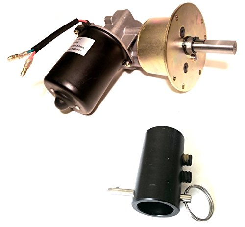 Makermotor High Torque Gearmotor 12V DC 6RPM Conveyor Gear Motor + Shaft Coupling