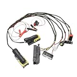 Automotive wiring harness anti-bending and anti-pulling design, not easy to break and peel, plug and play, no need to cut lines, no need to break lines. Automotive wiring harness has stable load, is not easy to burn, eliminates acoustic noise and ins...