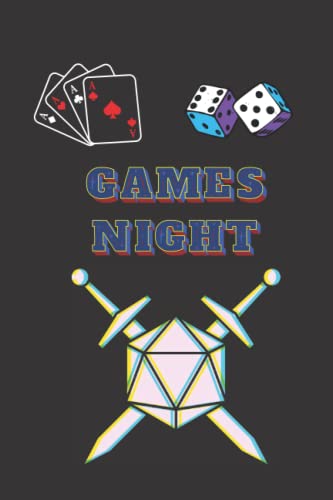 Game Night Score Keeping Pad: Games Journal, Notebook For Boardgames For A Fun Time With Family And Friends, For Adults and Children Alike