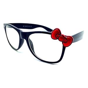 KISS® neutrale bril – HELLO KITTY-stijl – optisch montuur VROUW vintage fashion EXTRAVAGANT