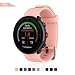 Produktbild Bemodst Armband für Polar Vantage M Watch, Silikon Handgelenk Uhrenarmbänder Fitness Sport Ersatz Uhrband Wechselarmbänder für Polar Vantage M Smartwatch (Rosa)