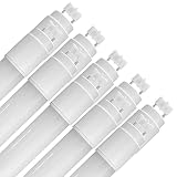 20w形 直管 led 蛍光灯 58cm グロー式 工事不要 昼白色 10本 LEDランプ 高輝度 節電 省エネ 即点灯 40000H 消費電力9W 5500K 950LM 照明器具 照明 広角 G13 家庭/キッチン/和室/オフィス/店舗用 ポリカーボネイト PL保険加入