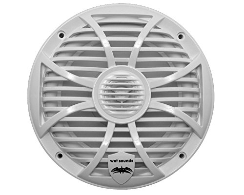Wet Sounds Sw-65Ic-W Sw Series White 6.5" Coax Closed Grille (Pair) #TOP1
