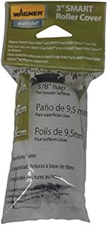 Smart Edge Wool 3/8 in. x 3 in. W Paint Roller Cover For Semi-Smooth Surfaces 1 pk