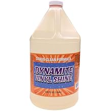 TentandTable Dynamite Vinyl Shine Citrus Cleaner for Party Tents, Inflatables, Bounce Houses, Water Slides - Multi-Surface Stain and Grime Remover