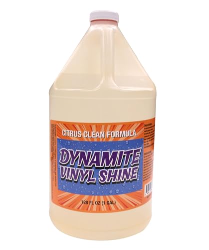 TentandTable Dynamite Vinyl Shine Citrus Cleaner for Party Tents, Infl