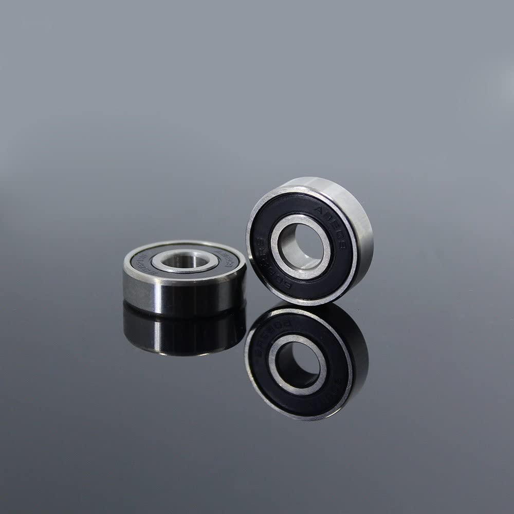 8 PCS 608 2R Port en céramique Hybride ABEC-7 8x22x7 mm Skateboard Spinner Ceramic Nitride Pro Series 60 8rs Roulements à Billes SI3N4