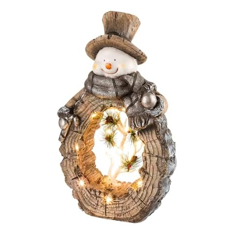 Alpine Corporation 21" Snowman Statue Cover