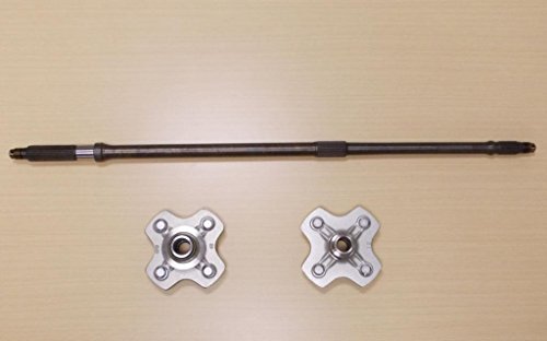 New 1998-2004 Honda TRX 450 TRX450 Foreman ATV OE Rear Axle & Hubs