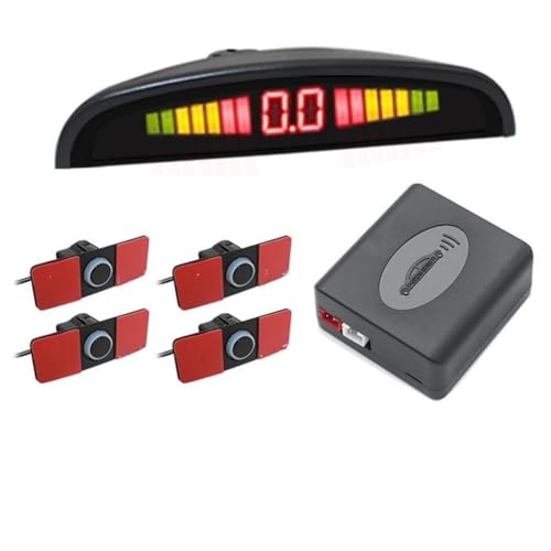 Radar de recul voiture système de surveillance 12V 4 sondes 16.5mm LED