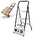 2-in-1 Folding Hand Truck & 3-Step Ladder – 220 lbs Capacity Dolly Cart & 500 lbs Aluminum Step Stool, Multi-Functional for Home, Office, Warehouse