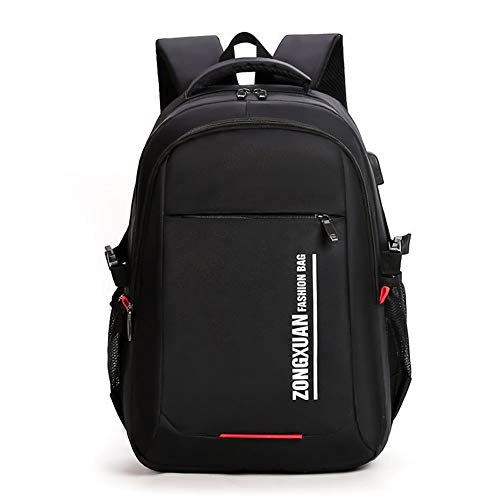 DONYKARRY Travel Laptop Rugzak Zakelijk Doek Grote Capaciteit Print Computer School College Tas Multifunctionele Rugzak USB Student USB Off Rugzak