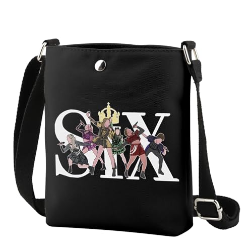 TSOTMO Musical Theatre Bag Musical Inspired Crossbody Bag For Musical Lover Fan Gift for Women