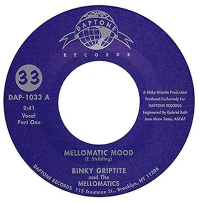 Portada del vinilo Mello Matic Moo de Griptite Binky