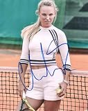 Caroline Wozniacki Signed Autograph 8x10 Photo - Sexy Australian Open Champion - Autographed Tennis Photos