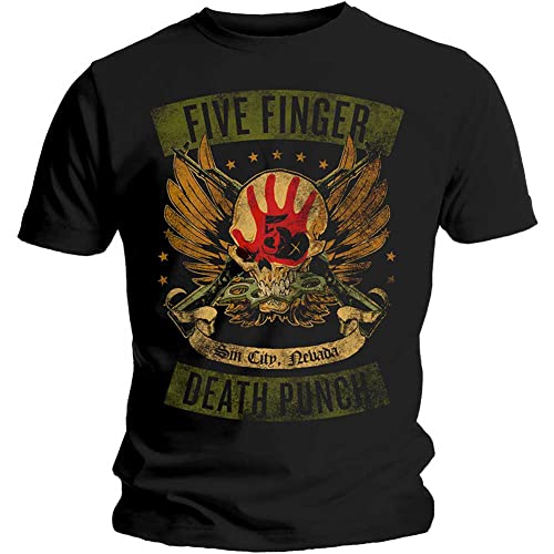 T-shirt Five Finger Death Punch XL idéal pour vos concerts et festivals