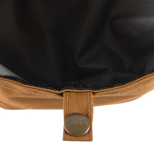 Carhartt Nylon Ente Reise Hundenapf, Packbarer Hundenapf für Futter und Wasser, Carhartt Braun, 10 Tassen Kapazität