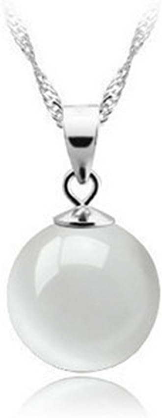 CJbrother Silver Sterling Silver Pendant on Curb Chain of 45cm/18