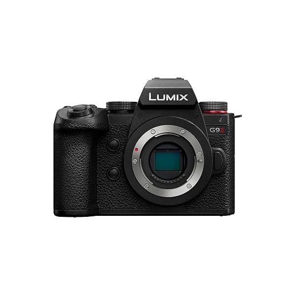 Panasonic LUMIX G9II Micro Four Thirds Camera, 25.2MP Sensor with Phase Hybrid AF, Powerful Image Stabilization, High-Speed Perfomance and Mobility, Flagship Model of G Series – DC-G9M2BODY