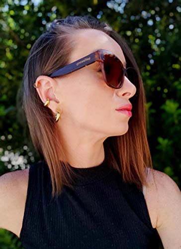 Óculos de Sol Sam, Mafia Wood Exclusive Wear, Feminino, Preto, M