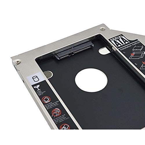 Bfenown 9.5mm Universal SATA 2nd HDD/SSD Caddy for MacBook Pro 13", 15", 17" Unibody (A1278, A1286, A1297) 2008-2012 Models – Replace Optical Drive by Bfenown - Image 4
