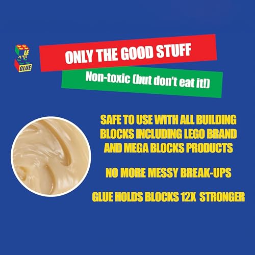 image for Le-Glue Le Glue Temporary Glue 2 Pack - Compatible with Legos - Non-Pe