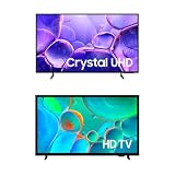 Smart TV 55' Crystal UHD 4K U8100F + Smart TV 32' HD H5000F