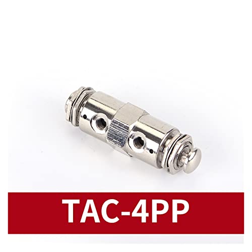 Válvula mecánica neumática TAC2-41V de botón para control de aire industrial 3